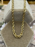 14k Rope Bracelet - 7.75"