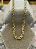 14k Rope Bracelet - 7.75"