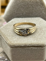 10K Diamond Ring - Ring Size 9.5