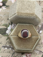 10K ruby (synthetic) ring