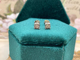 0.30 ctw diamond earrings with screwback post