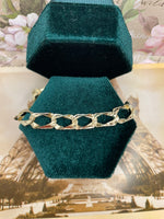 10K link bracelet - 8.5"