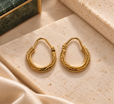 10K Yellow Gold Hoop Earrings