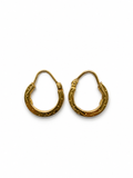 10K Yellow Gold Hoop Earrings