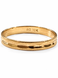 Petite 10K Yellow Gold Band Ring