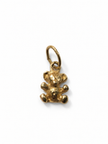 10K Yellow Gold Tiny Teddy Bear Charm