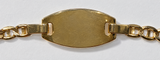 10K Yellow Gold Medical Alert Bracelet – 7.5”