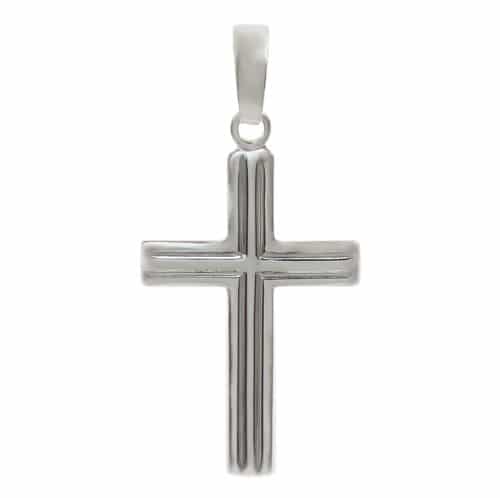 Sterling Silver Fancy Style Cross