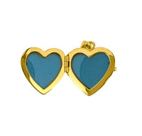 10K heart locket