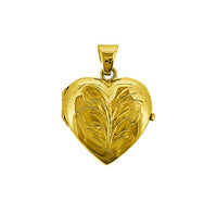 10K heart locket