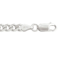 Sterling silver 2.40mm curb chain - 24"