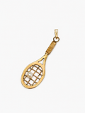 10K tennis racquet charm