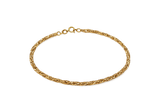 Vintage 10K Yellow Gold Braided Bracelet