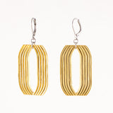 Nanette Earrings - Gold Tone or Pewter