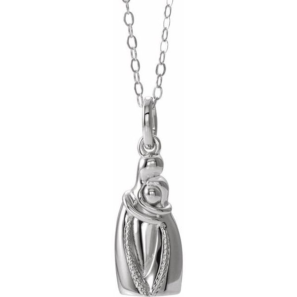 Stuller Dad Heart Ash Holder Necklace 652261:60000:P | McChristy Jewelers |  Columbus, NE