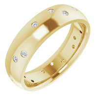 Diamond Scattered Accented Band