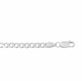 Sterling Silver 3mm Curb Chain - 24"