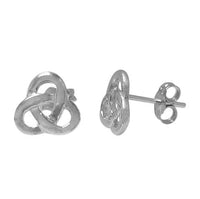 Sterling Silver  Celtic Knot stud earrings