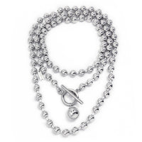 Endless Dotchain Necklace - Silver