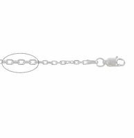 Sterling Silver 2.80mm Anchor Chain